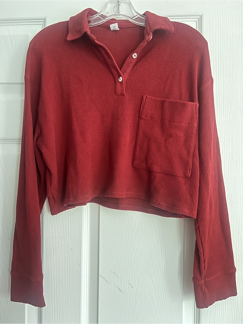 Parade Long Sleeve Henley Large